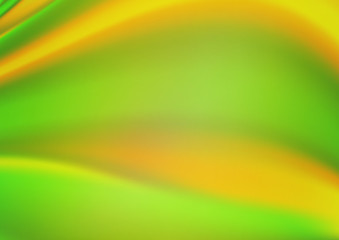 Light Green, Yellow vector blur pattern. A completely new color illustration in a bokeh style. The template can be used for your brand book.