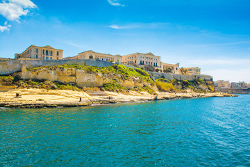 Obraz na płótnie Canvas Beautiful landscape of the maltese mediterranean coast
