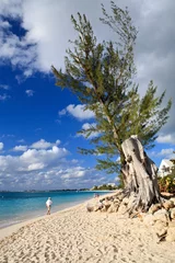 Papier Peint photo autocollant Plage de Seven Mile, Grand Cayman Seven Mile Beach, Grand Caïman, Îles Caïmans