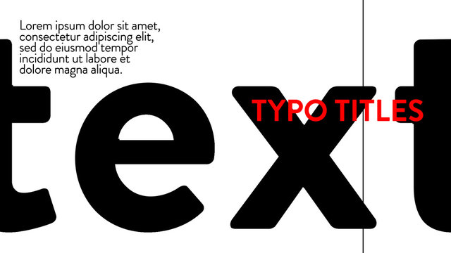 Typo Titles
