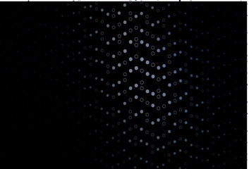 Dark BLUE vector layout with circle shapes.