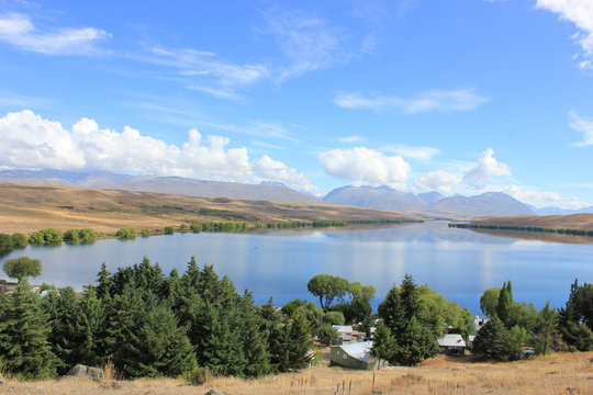 Beautiful Panorama Over Lake Alexandrina