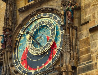 The Prague Astronomical Clock, or Prague Orloj, is a medieval astronomical clock located in Prague.