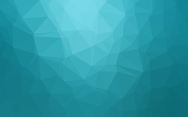 Obraz premium Light BLUE vector abstract polygonal texture. Shining colored illustration in a Brand new style. Template for a cell phone background.