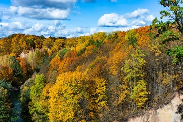 Fototapeta premium autumn in the mountains