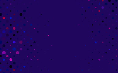 Light Blue, Red vector cover with spots. Beautiful colored illustration with blurred circles in nature style. Pattern for ads, leaflets.