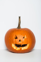 Jack O' Lantern Halloween bright background