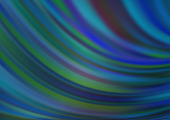 Fototapeta premium Light BLUE vector template with lava shapes. An elegant bright illustration with gradient. A completely new marble design for your business.