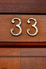 House number 33