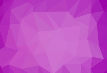 Light Purple vector abstract mosaic backdrop.