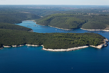 Rasa bay in Istra, Croatia