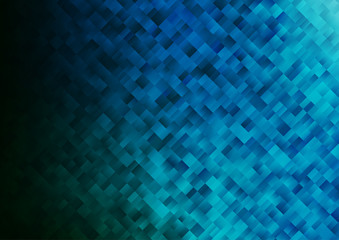Light BLUE vector backdrop with rectangles, squares. Decorative design in abstract style with rectangles. Modern template for your landing page.