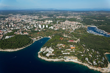 Pula town in Istra, Croatia