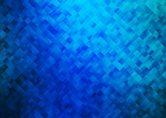 Light BLUE vector texture in rectangular style. Abstract gradient illustration with rectangles. Pattern can be used for websites.