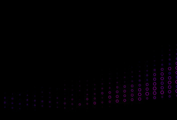 Dark Purple, Pink vector template in hexagonal style.