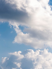 Cloudy sky in the afternoon