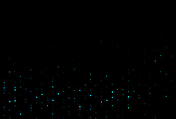 Dark Blue, Green vector background with rectangles.