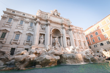 Trevi Fountain (Fontana di Trevi). Rome, Italy.