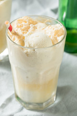 Homemade Ginger Beer Boston Cooler