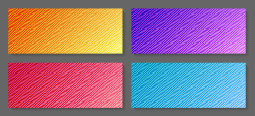 Vector Minimal covers design. Geometric halftone gradients.