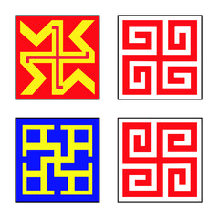 swastika pattern collection 9