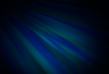 Dark BLUE vector backdrop with long lines.