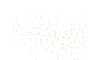 Light Green, Yellow vector template with square style.