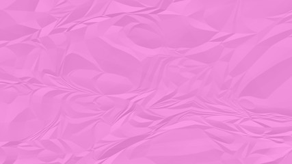 crumpled pink paper background close up