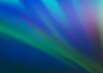 Light Blue, Green vector bokeh template. Colorful abstract illustration with gradient. A completely new template for your design.