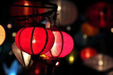 colorful Hoi An lantern