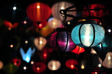 Fototapeta na wymiar colorful Hoi An lantern