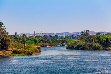 Life on the River Nile in Egypt