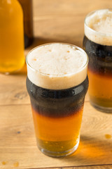 Alcoholic Cider and Beer Black Velvet