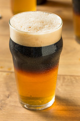 Alcoholic Cider and Beer Black Velvet