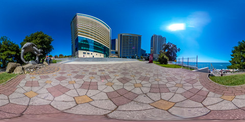 Sochi city 360 degree  panorama