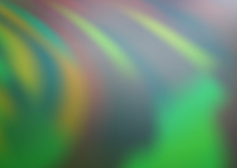 Light Green vector glossy bokeh pattern. Colorful illustration in blurry style with gradient. The best blurred design for your business.