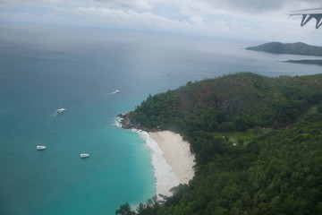 Aerial of La Georgette Beach
