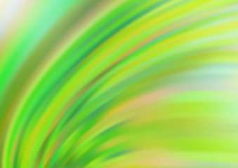 Light Green, Yellow vector pattern with liquid shapes. Creative illustration in halftone marble style with gradient. A new texture for your  ad, booklets, leaflets.