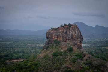 Fototapeta na wymiar Beautiful vew from Sigiriya Lion Rock, Sri Lanka.
