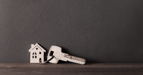 House key and keychain