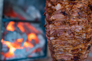 Mexican Tacos - Trompo de Pastor para tacos al pastor