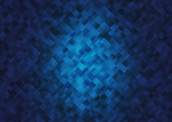 Dark BLUE vector texture in rectangular style. Abstract gradient illustration with rectangles. Best design for your ad, poster, banner.