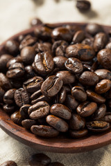 Dry Organic Coffee Beans