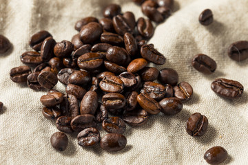 Dry Organic Coffee Beans