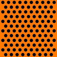 Halloween pattern polka dots