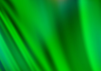 Light Green vector background with lava shapes. Blurred geometric sample with gradient bubbles.  New composition for your brand book.