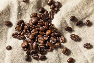 Dry Organic Coffee Beans