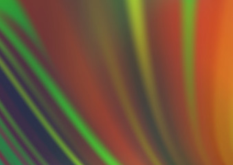 Light Green, Yellow vector abstract blurred template. Creative illustration in halftone style with gradient. The best blurred design for your business.