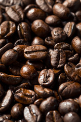 Naklejka premium Dry Organic Coffee Beans