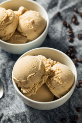 Homemade Coffee Ice Cream